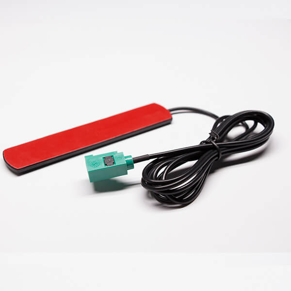 wifi 貼片天線充電樁用3G焊黑色RG174線配E型綠色FAKRA射頻連接器 wifi 貼片天線充電樁用3G焊黑色RG174線配E型綠色FAKRA射頻連接器